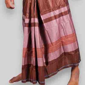 Sukh 5.5 Hand Lungi Dark Brown